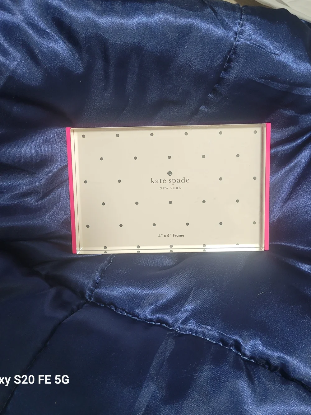 kate spade New York Pink Accent Frame - 4x6